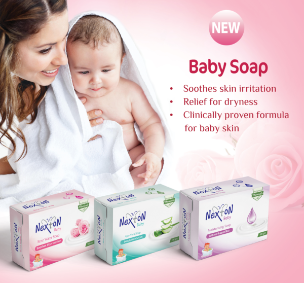 Nexton Baby Soap (Rose Water)