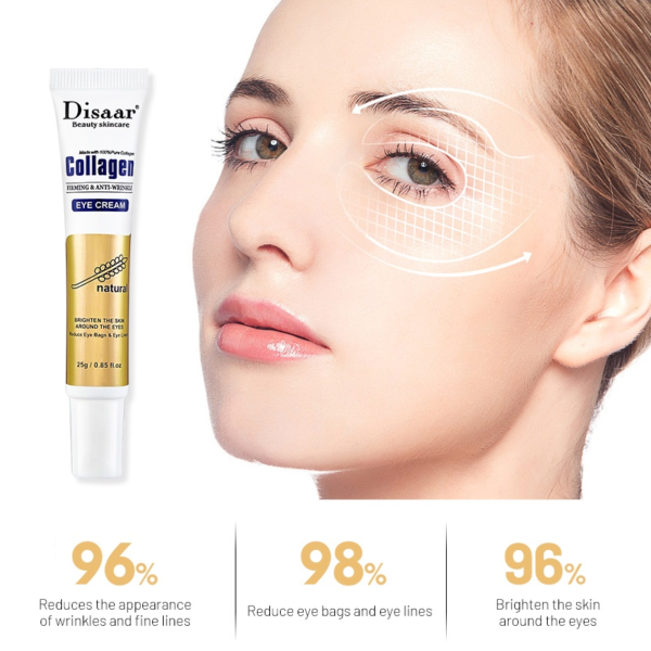 Disaar Collagen Firming And Anti Wrinkle Eye Cream 25g - Image 4