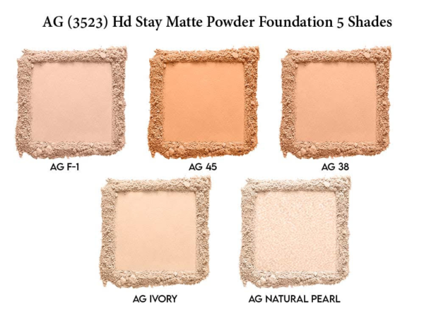 Aqua Color Line Hd Stay Matte Powder Foundation - Image 3