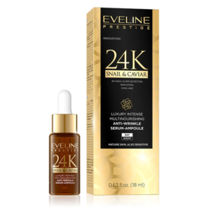 Experience the ultimate anti-aging treatment with Aizerl Beauty Shop’s 24K Snail & Caviar Anti-Wrinkle Serum! Enriched with 24K gold, snail mucin, and caviar extract, this luxurious formula deeply hydrates, boosts collagen production, and reduces fine lines and wrinkles. It restores skin elasticity, enhances firmness, and leaves your complexion smooth, radiant, and youthful. Perfect for achieving a rejuvenated and lifted look!